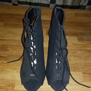 Black heels